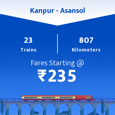 Kanpur To Asansol Trains